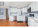 From the front entrance - 5008 Heritage Drive, Vernon, BC  - Indoor Photo Showing Kitchen 