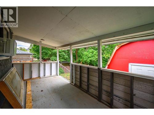 Back deck - 5008 Heritage Drive, Vernon, BC -  With Exterior