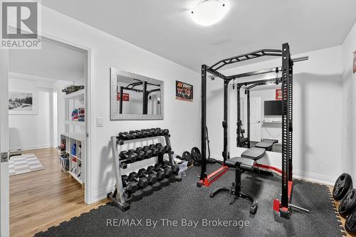 Basement Gym - 17 Elizabeth Avenue, Tiny, ON 