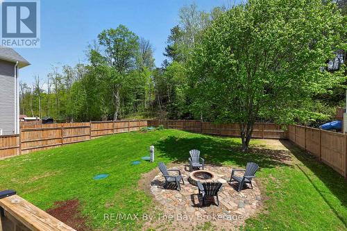 Fenced Backyard - 17 Elizabeth Avenue, Tiny, ON 