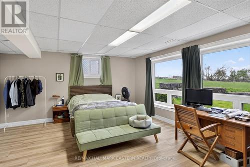 In-law suite bedroom with a view (4th bdrm) - 1229 Morton Line, Cavan Monaghan (Cavan Twp), ON 