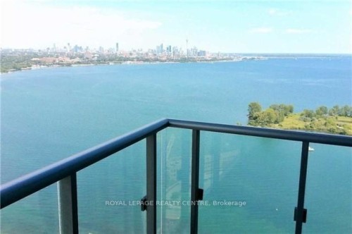 3502-59 Annie Craig Drive, Toronto, ON - Outdoor With Body Of Water With Balcony With View