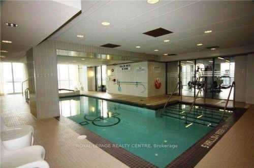 3502-59 Annie Craig Drive, Toronto, ON - Indoor Photo Showing Other Room With In Ground Pool