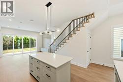 Kitchen area looking towards dining & living room - 