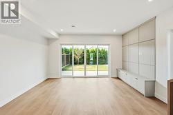 Living room area with built-in media wall - 