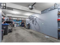 So much room in the tandem garage. - 