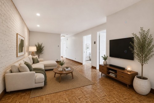Living Room - 1458 Av. De La Salle, Montréal (Mercier/Hochelaga-Maisonneuve), QC - Indoor Photo Showing Living Room