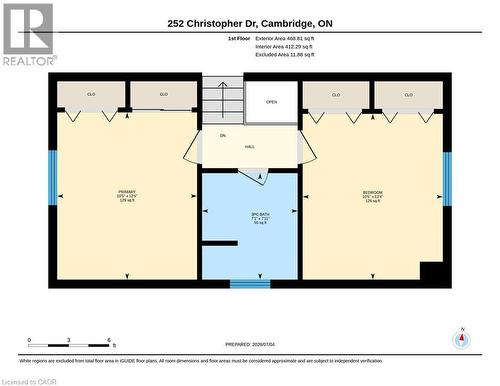 Second Level - 252 Christopher Drive, Cambridge, ON 