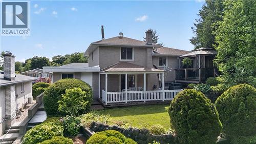 252 Christopher Drive, Cambridge, ON - Outdoor With Deck Patio Veranda
