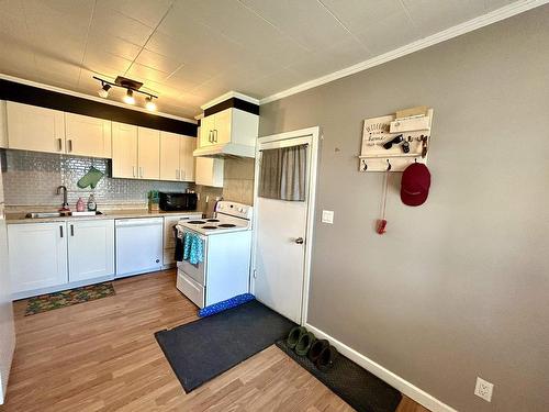 6080 Highway 11, Emo, ON - Indoor Photo Showing Kitchen With Double Sink
