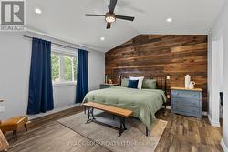 2nd floor primary bedroom with vaulted ceiling - 
