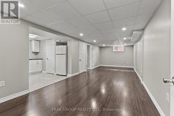 Lower level unit living area - 