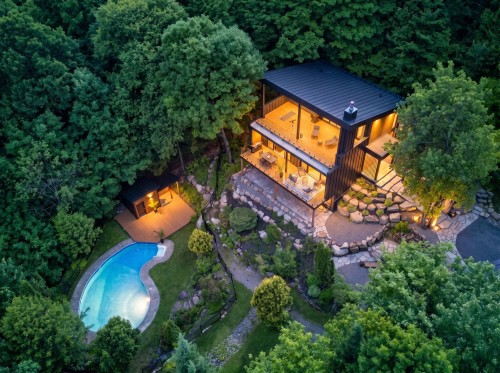 Vue d'ensemble - 31 Rue Susan, Morin-Heights, QC - Outdoor With Deck Patio Veranda