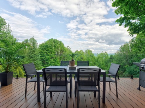 Balcon - 31 Rue Susan, Morin-Heights, QC - Outdoor With Deck Patio Veranda