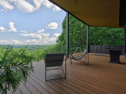 Balcon - 31 Rue Susan, Morin-Heights, QC - Outdoor With Deck Patio Veranda
