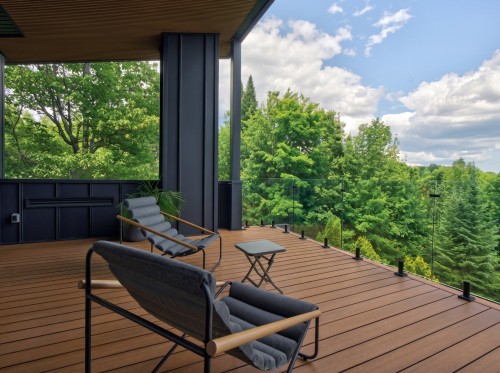 Balcon - 31 Rue Susan, Morin-Heights, QC - Outdoor With Deck Patio Veranda