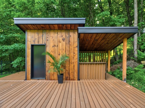 Cour - 31 Rue Susan, Morin-Heights, QC - Outdoor With Exterior
