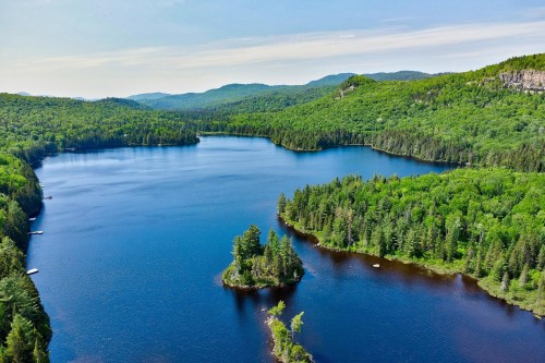 Vue sur l'eau - Ch. Du Lac-Rochemaure, Saint-Donat, QC 
