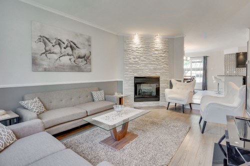 Salon - 11 Rue De L'Orbite, Gatineau (Hull), QC - Indoor Photo Showing Living Room With Fireplace