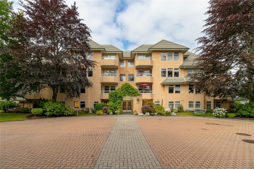 #302-2311 Mills Rd, Sidney, BC - Outdoor With Balcony With Facade