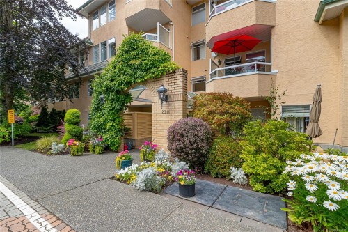 #302-2311 Mills Rd, Sidney, BC - Outdoor With Balcony