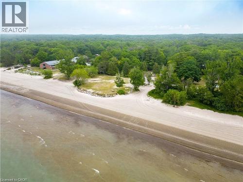 Expansive waterfront property featuring a sandy shoreline and direct water access - 42 5Th Lane, Wasaga Beach, ON - Outdoor With View