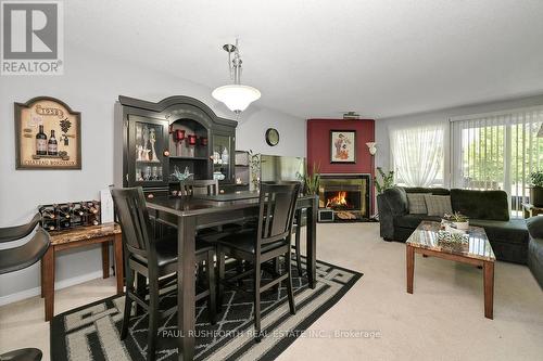 Dining Room - 362 Briston Private, Ottawa, ON - Indoor With Fireplace