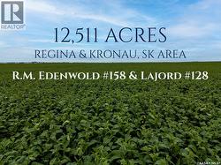 12,511 Acres of Farmland & Yard Sites Near Regina Edenwold Rm No.158, SK S0G 2T0