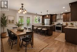 Digitally staged kitchen/dining rm for ideas - 