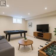 AI generated basement rec room - 