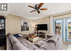 Lower level living room. - 