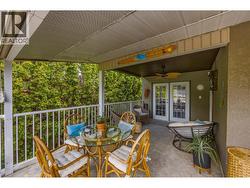 Primary bedroom private access to the covered deck. - 