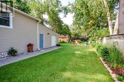Fully fenced backyard with irrigation system - 