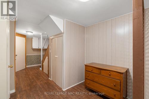 Basement Hallway with storage closets - 81 - 286 Cushman Road, St. Catharines (Carlton/Bunting), ON 