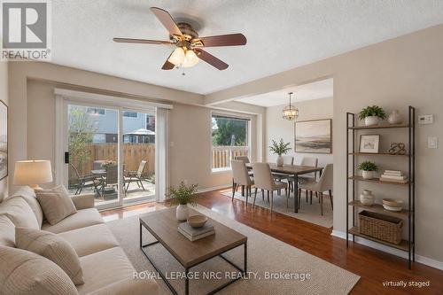 Living/dining room - Virtually Staged - 81 - 286 Cushman Road, St. Catharines (Carlton/Bunting), ON 