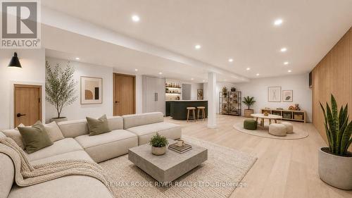 AI Rendering - Basement - 33 Pepper Tree Drive, Toronto, ON - Indoor Photo Showing Living Room