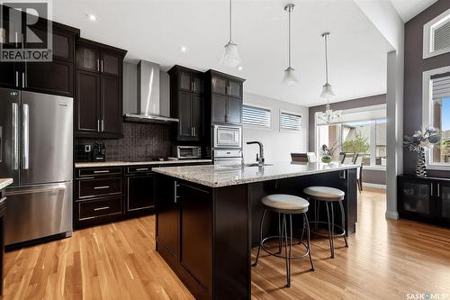 4127 Chuka Drive, Regina, SK - Indoor Photo Showing Kitchen With Upgraded Kitchen