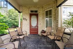 Covered porch front entrance. - 