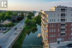 Front building view and floating dock access - 