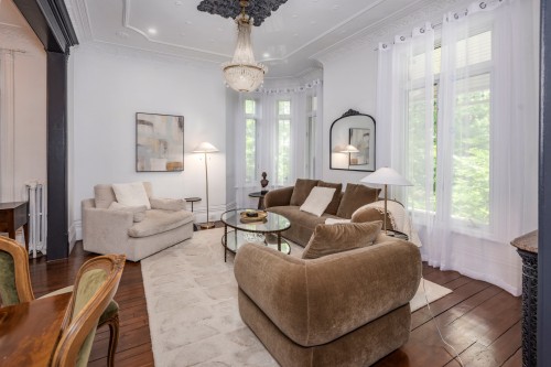 Living Room - 477 Av. Prince-Albert, Westmount, QC 
