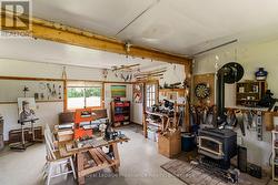 Workshop with Wood Fireplace - 