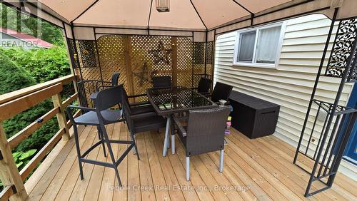 Gazebo deck area - 6 Park Road, Central Huron (Goderich), ON 