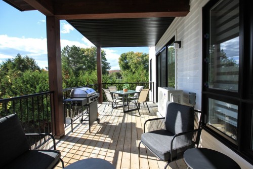 Balcon - 200-800 Rue De St-Jovite, Mont-Tremblant, QC - Outdoor With Deck Patio Veranda With Exterior