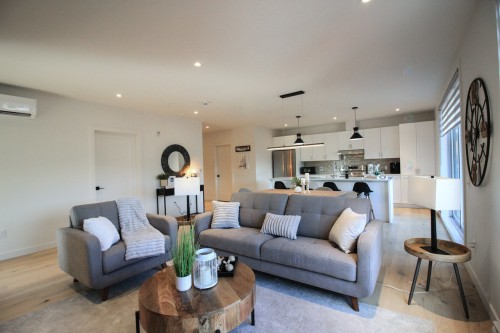 Salon - 201-800 Rue De St-Jovite, Mont-Tremblant, QC - Indoor Photo Showing Living Room