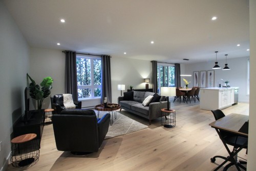 Vue d'ensemble - 204-800 Rue De St-Jovite, Mont-Tremblant, QC - Indoor Photo Showing Living Room