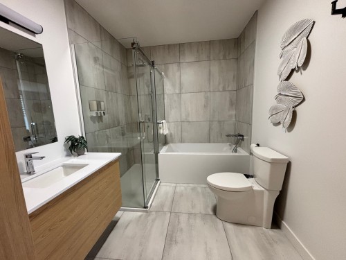 Bathroom - 303-800 Rue De St-Jovite, Mont-Tremblant, QC - Indoor Photo Showing Bathroom