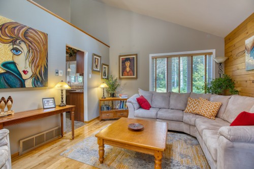 Salon - 275 Ch. Du Mont-Loup-Garou, Sainte-Adèle, QC - Indoor Photo Showing Living Room