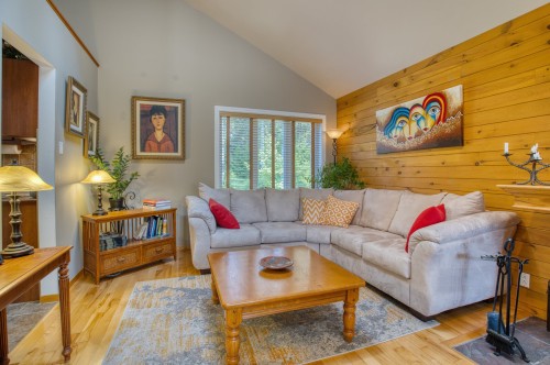 Salon - 275 Ch. Du Mont-Loup-Garou, Sainte-Adèle, QC - Indoor Photo Showing Living Room