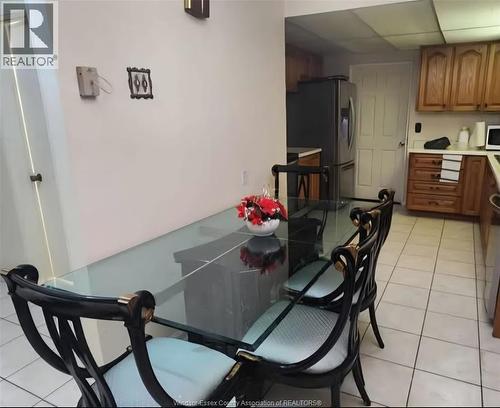 2722 Sierra Drive, Windsor, ON - Indoor Photo Showing Dining Room