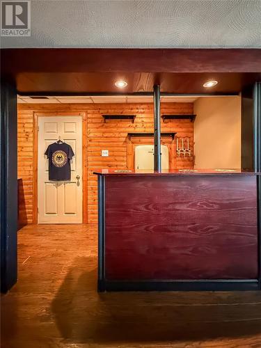 Basement recreation room with a wet bar - 100A Main Road, Lewin'S Cove, NL 
